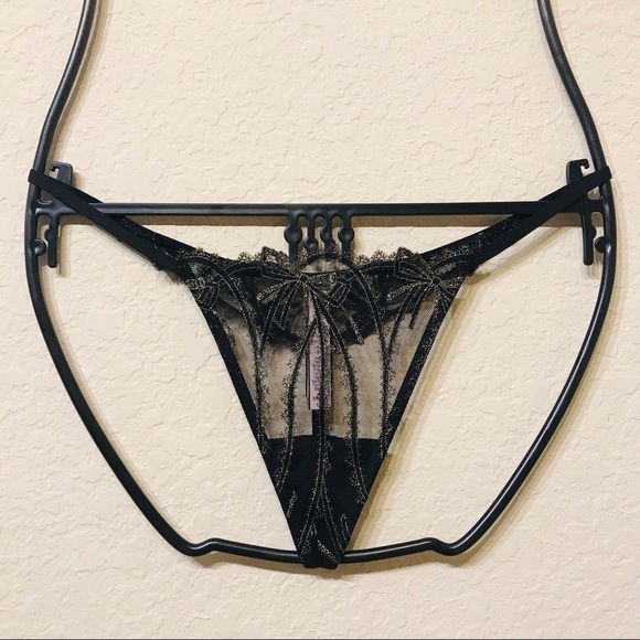 💖 Victoria Secret Dream Angel V-String Panty SEXY - Picture 1 of 8